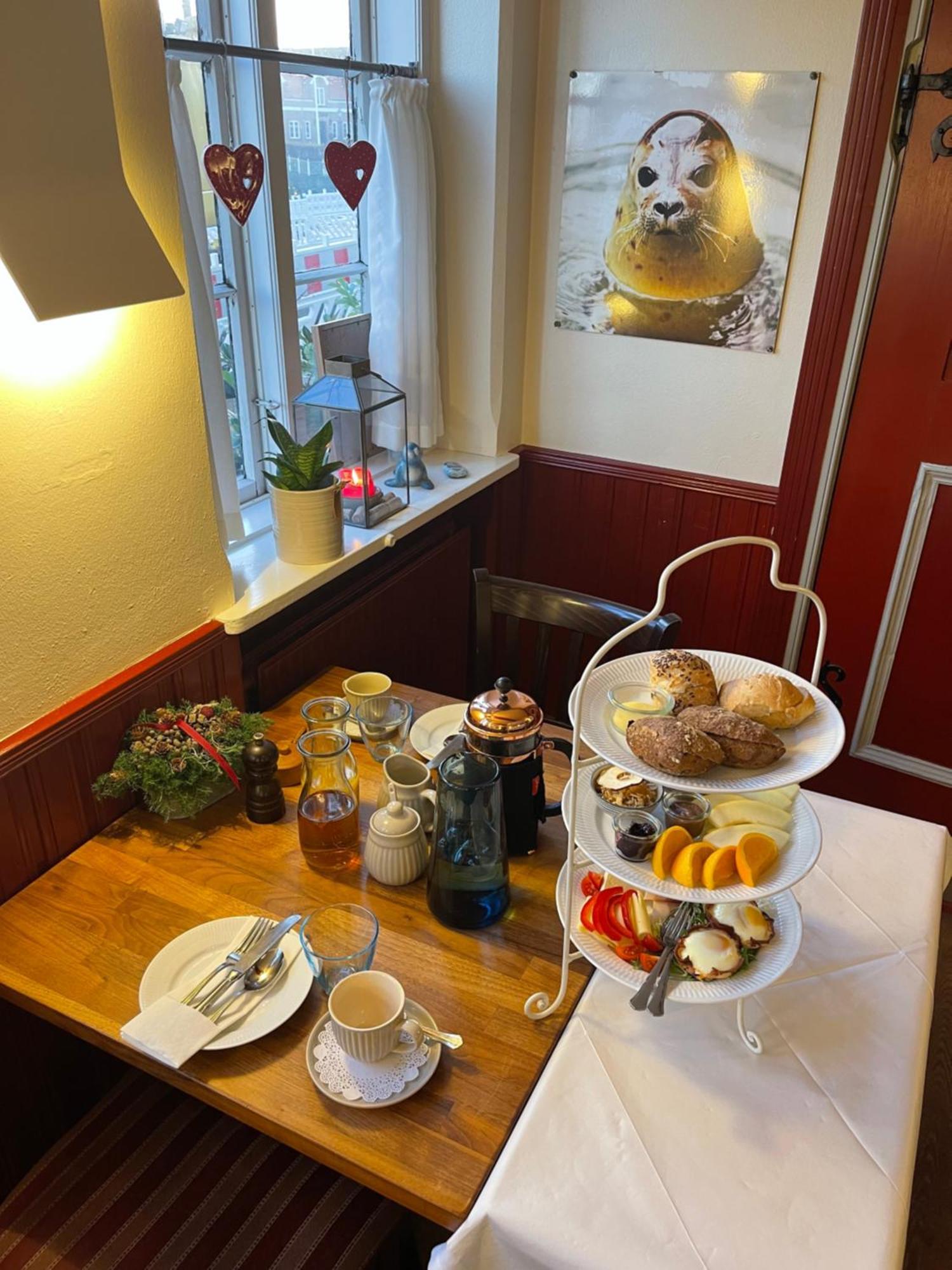 里伯Restaurant Saelhunden住宿加早餐旅馆 外观 照片